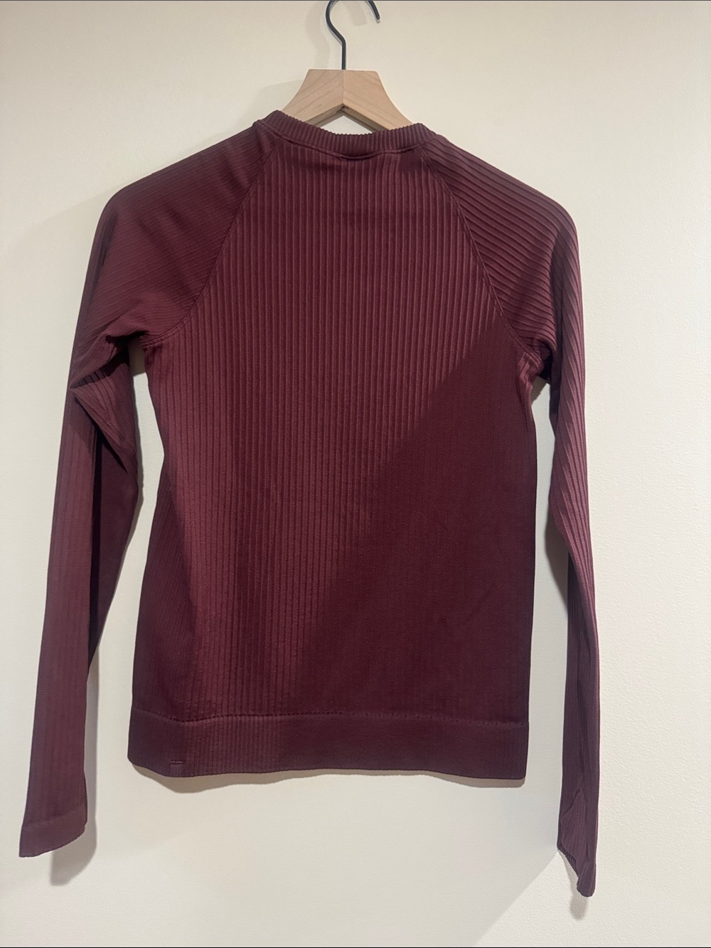 Lululemon Rest Less Pullover Rib Garnet size - Picture 3 of 7